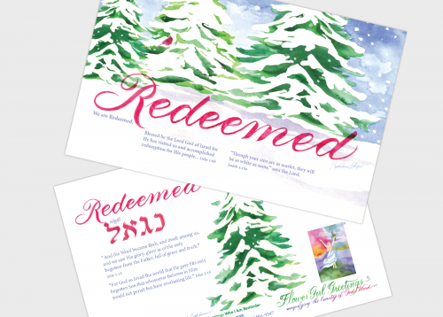 Celebrate His Birth – We are Redeemed (4 pack)