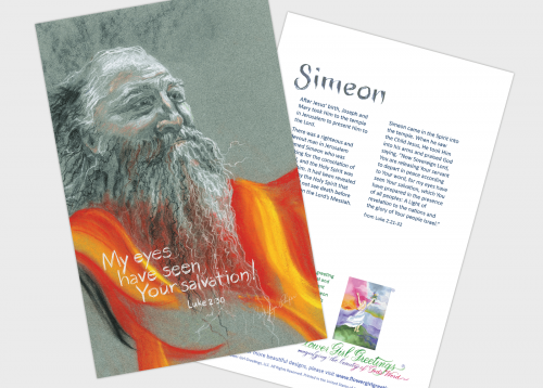 Celebrate His Birth – Simeon (4 pack)